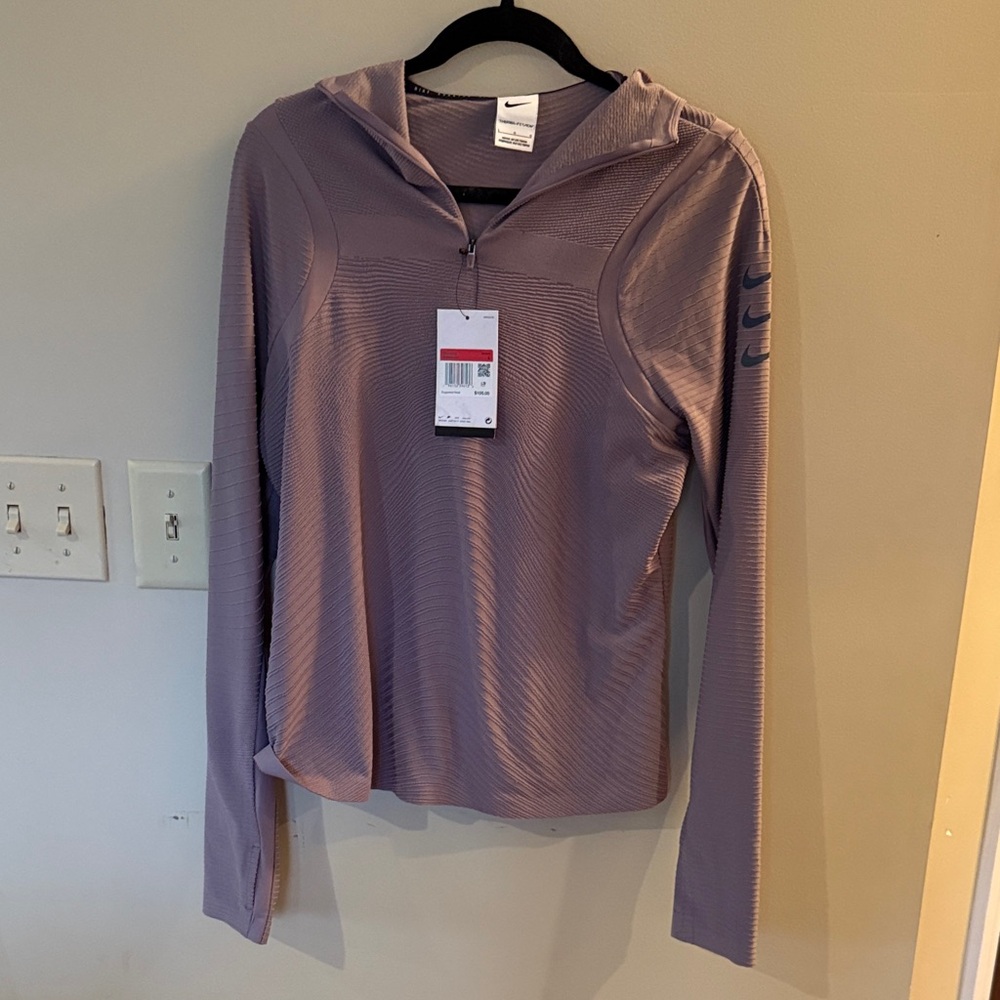 Nike Women's Lavender Hoodie Sweatshirt